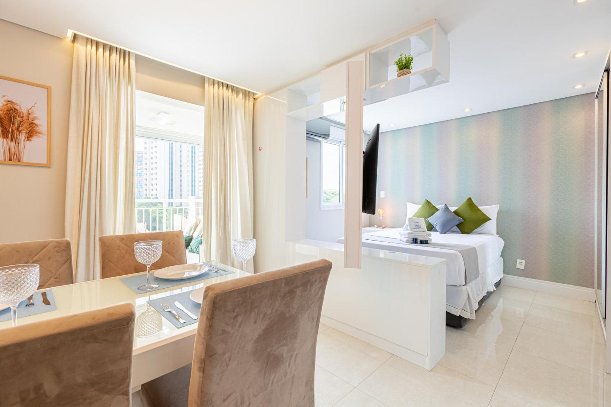 Apartamento Easy Star - Lindo Completo E Iluminado - Wv01h